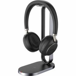 Yealink BH76 Casque Sans fil Arceau Appels/Musique USB Type-A Bluetooth Socle de chargement Noir 