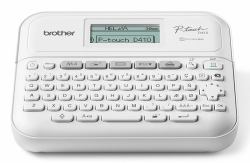 Brother PT-D410 label printer Thermal transfer 180 x 180 DPI 20 mm/sec Wired TZe QWERTY (P-TOUCH D410 - TZE 3.5 - 18MM)
