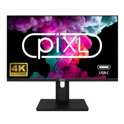 pixl PX27UDH4K 27 Inch Frameless IPS Monitor, 4K, LED Widescreen, 5ms Response Time, 60Hz Refresh...