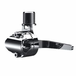 Poynting A-BRKT-038 Support d'antenne Couleur chromatique Acier 115 mm (HEAVY DUTY MARINE RATCHET RAIL MOUNT)