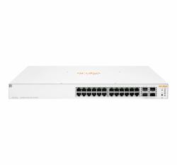 Hewlett Packard Enterprise Aruba Instant On 1930 24G Class4 PoE 4SFP/SFP+ 370W Géré L2+ Gigabit Ethernet [10/100/1000] Connexion Ethernet, supportant l'alimentation via ce port [PoE] 1U Blanc (HP...