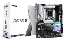 Asrock Z790 Pro RS Intel Z790 LGA 1700 ATX (ASRock Z790 Pro RS Intel 1700 Socket Motherboard, ATX, 4x DDR5 Slots, 4x M.2 Sockets, Fitted I/O Shield, 2.5GbE LAN, 1x DisplayPort / 1x HDMI Port)