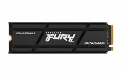 Kingston Technology 2000G RENEGADE PCIe 4.0 NVMe SSD W/ Radiateur de dissipation thermique (Kingston Fury Renegade M.2 NVMe SSD 2T)