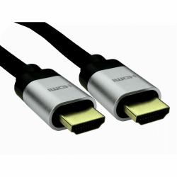 Cables Direct CDLHD8K-10SLV HDMI cable 10 m HDMI Type A [Standard] Black, Silver (CDL 10m 8K HDMI Cable - Silver)