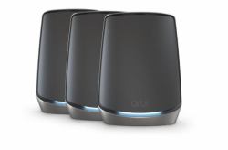 NETGEAR Orbi 860 AX6000 WiFi System black edition Tri-band [2.4 GHz / 5 GHz / 5 GHz] Wi-Fi 6 [802.11ax] 4 Internal (Netgear)