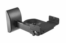 Vivolink VLMSP15 support de haut-parleurs Mur Noir (Speaker wall mount set - w/tilt/swivel 15kg black 2 - pcs. - Warranty: 144M)