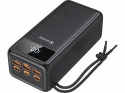 Sandberg 420-75 banque d'alimentation électrique Lithium-Ion [Li-Ion] 50000 mAh Noir (Powerbank USB-C PD 130W 50000 - Warranty: 60M)