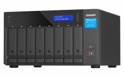 QNAP TVS-h874X NAS Tower Intel® Core™ i9 64 GB DDR4 0 TB QuTS hero Black (8-bay QuTS hero NAS | Intel Core i9 16-core [8 Performance cores + 8 Efficient cores] /24-thread | 64GB SO-DIMM DDR4[max...