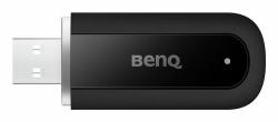 BenQ WD02AT WLAN / Bluetooth 1201 Mbit/s (BenQ WD02AT - Network adapter - USB 2.0 - 802.11ax, Bluetooth 5.2 - black)