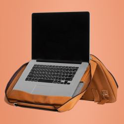 R-Go Tools Sacoche pour ordinateur portable R-Go Viva, cuir, avec support intégré pour ordinate...