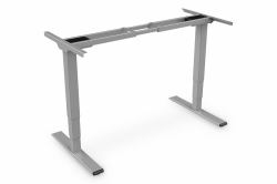 Digitus Piètement de table réglable en hauteur électriquement, deux moteurs, 3 vitesses, gris (ELECTRIC ADJUSTABLE DESK FRAME - DUAL MOTOR 3-STAGES GREY)