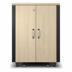APC NetShelter Soundproof, 17U, Server Rack Enclosure, 230V, Maple (SOUNDPROOF 17U RACK 230V MAPLE)