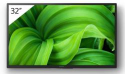 Sony FWD-32W8001 Écran plat de signalisation numérique 81,3 cm [32"] LED Wifi 380 cd/m² WXGA Noir Intégré dans le processeur Android 10 (32" FWD-32W8001/UK Commercial TV - 32" Black Commercial...