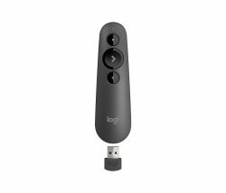 Logitech 910-006518 wireless presenter Bluetooth/RF Graphite (R500s wireless presenter - Bluetooth/RF Graphite - Warranty: 12M)