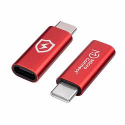 Microconnect MC-CCADAP-SC cable gender changer USB C Red (Safe Charge USB-C Data - Blocker adapter - Warranty: 300M)