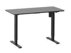 Equip ERGO Cadre de bureau électrique assis-debout avec plateau, noir (Computer Desk Black - Warranty: 12M)