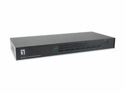 LevelOne KVM-3216 commutateur écran, clavier et souris Grille de montage Noir 