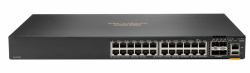 Aruba CX 6200F 24G Class-4 PoE 4SFP+ 370W Géré L3 Gigabit Ethernet [10/100/1000] Connexion Ethernet, supportant l'alimentation via ce port [PoE] 1U (HPE Aruba 6200F 24G Class4 PoE 4SFP+ 3)