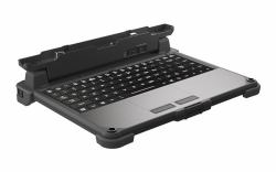 Getac GDKBML clavier pour tablette Espagnole Pogo Pin Noir, Argent 