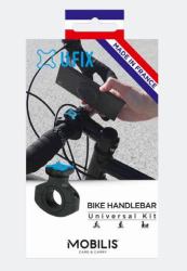 Mobilis 44020 monture et support téléphonique Noir (U.FIX UNIVERSAL BIKE HANDLEBAR KIT)