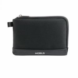 Mobilis 056008 pochette de protection de téléphone portable Spéciale Étui Noir (PURE ACCESSORIES POUCH SILVER ZIP)