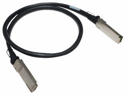 HPE Networking X242 40G QSFP+ to QSFP+ 1m Direct Attach Copper Cable (HPE X142 40GB QSFP DAC CABLE 1M)