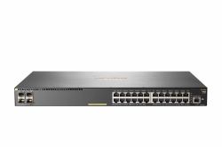 HPE Aruba Networking Aruba 2930F 24G PoE+ 4SFP+ Géré L3 Gigabit Ethernet [10/100/1000] Connexion Ethernet, supportant l'alimentation via ce port [PoE] 1U Gris (HPE Aruba 2930F 24G PoE+ 4SFP+ Switch)