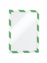 Durable DURAFRAME cadre magnétique A4 Vert, Blanc (Durable DURAFRAME Security Green/White [2])