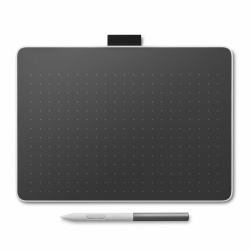 Wacom Intuos One Small graphic tablet Grey, White 152 x 95 mm USB/Bluetooth (Wacom One pen tablet small Bluetooth CTC4110WLW1B)