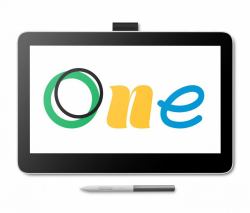 Wacom One 13 touch tablette graphique Blanc 2540 lpi 294 x 165 mm USB (One 13 touch graphic tablet - White 2540 lpi USB - Warranty: 12M)