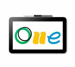Wacom One 12 graphic tablet White 2540 lpi 257 x 145 mm USB (Wacom One 12 Pen display - digitizer -)