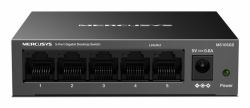 Mercusys MS105GS commutateur réseau Non-géré Gigabit Ethernet [10/100/1000] Noir 
