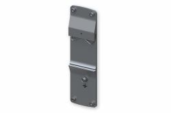 Teltonika PR5MEC24 mounting kit Silver Aluminium, Stainless steel (Teltonika TSW1 - DIN-skinnepanel - rea)
