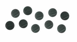 Nobo Magnetic Whiteboard Magnets 10 pack 38mm Coloured Magnets (Nobo 1915312 Magnetic 38mm Black Whiteboard Magnets Pack of 10)