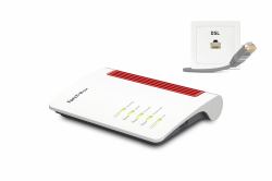 FRITZ! Box FRITZ! 7510 routeur sans fil Gigabit Ethernet Monobande [2,4 GHz] Blanc 