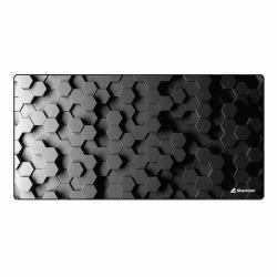 Sharkoon SKILLER SGP30 Big Hex Tapis de souris de jeu Noir 