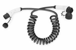 5M TYPE2 CHARGER CABLE 230V 32A - TYPE 2 - TYPE 2 SPRING CABLE