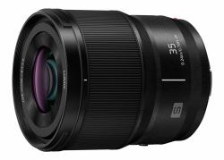 Panasonic LUMIX S 35mm F1.8 MILC/SLR Objectif large Noir (LUMIX S-S35 - Lumix S 35mm F1.8 - L Mount Lens)
