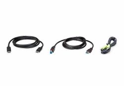 ATEN 2L-7D02UDPX3 câble kvm Noir 1,8 m 