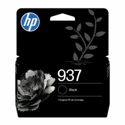 HP 937 Cartouche Encre Authentique Noir (HP 937 - sort - original - blÃ¦kpatron)