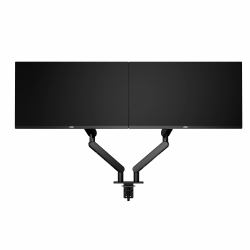 AOC AM420B monitor mount / stand 86.4 cm [34"] Desk Black (AM420 DUAL MONITOR ARM - BLACK - )