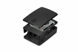 Raspberry Pi SC1160 development board accessory Case Black, Grey (RASPBERRY PI5 GEHUSE - SCHWARZ LFTER OFFIZIELL)