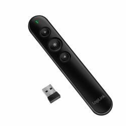 LogiLink ID0190 wireless presenter RF Black (Wireless Presenter, 2.4 GHz, - Laser Pointer - Warranty: 48M)