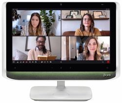 HP Poly Studio P21Personal Meeting FHD Display 54.6 cm [21.5"] 1920 x 1080 pixels White (PLY STUDIO P21 21.5 FHD MNTR EURO)