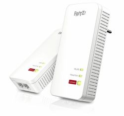 Powerline 1240 AX WLAN Set 1200 Mbit/s Ethernet/LAN Wifi Blanc 2 pièce[s] (AVM FRITZ!Powerline 1240 - desktop)