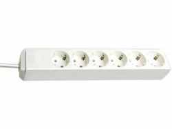 Eco-Line White 6 Ac Outlet[S] - 1.5 M - Warranty: 12M