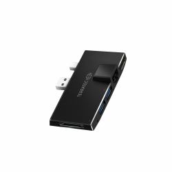 Terratec CONNECT Pro2 Avec fil USB 3.2 Gen 1 [3.1 Gen 1] Type-A Noir 