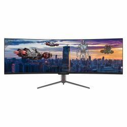 LC-Power LC-M49-DQHD-120-C-Q écran plat de PC 124,5 cm [49"] 5120 x 1440 pixels UltraWide Quad H...