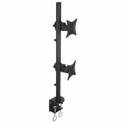 techly ICA-LCD 350-D support d'écran plat pour bureau 68,6 cm [27"] Noir 