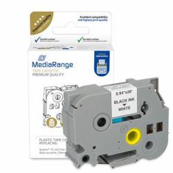 MediaRange MRBTZ251 étiquette à imprimer Noir, Blanc 